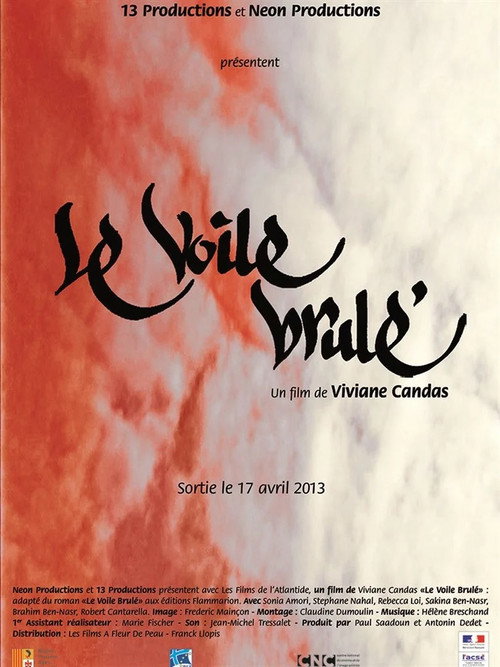 Le voile brûlé official trailer poster