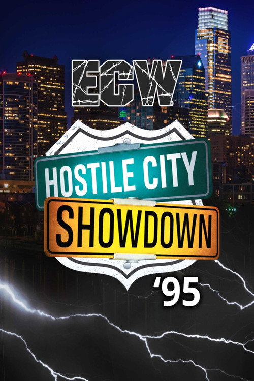 ECW Hostile City Showdown 1995 official trailer poster