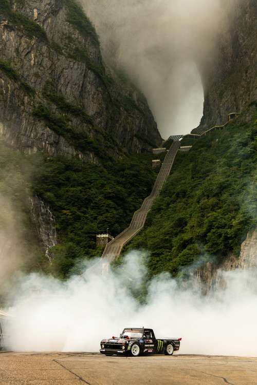 Ken Block's Climbkhana TWO: Tianmen Mountain official trailer poster