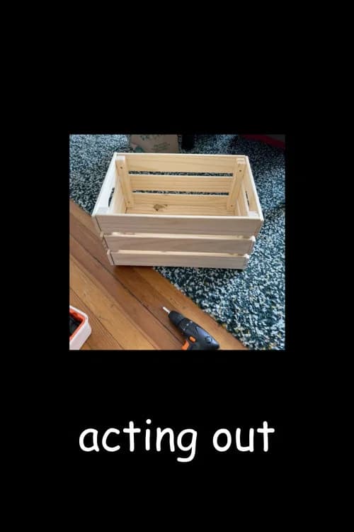 acting out official trailer poster