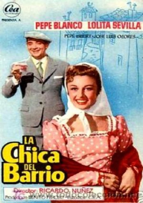 La chica del barrio official trailer poster