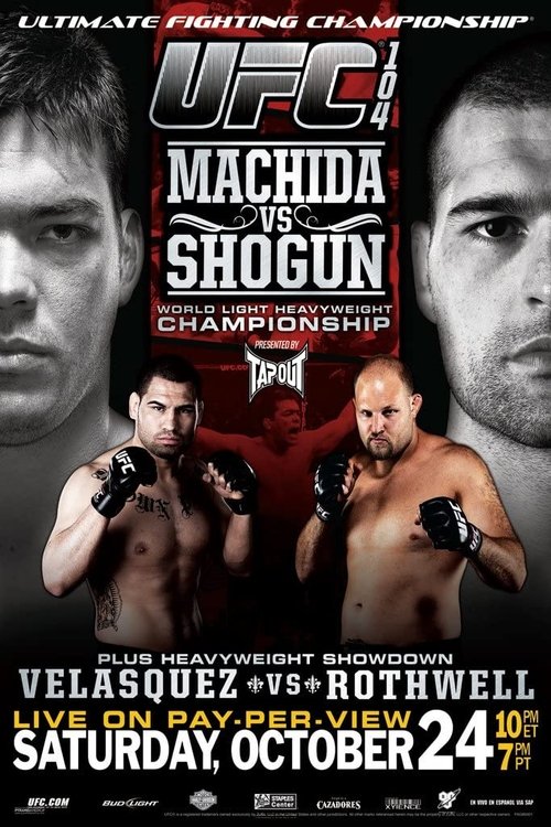 UFC 104: Machida vs. Shogun official trailer poster