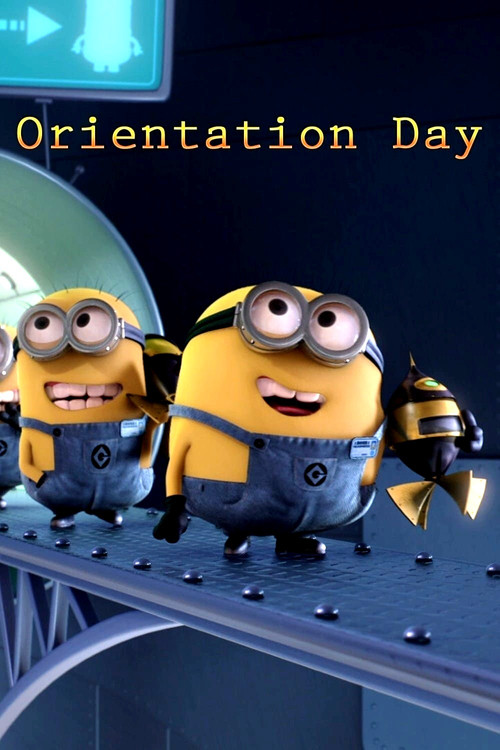 Orientation Day official trailer poster
