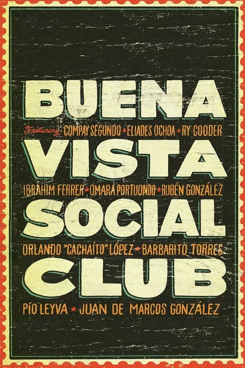 Buena Vista Social Club official trailer poster