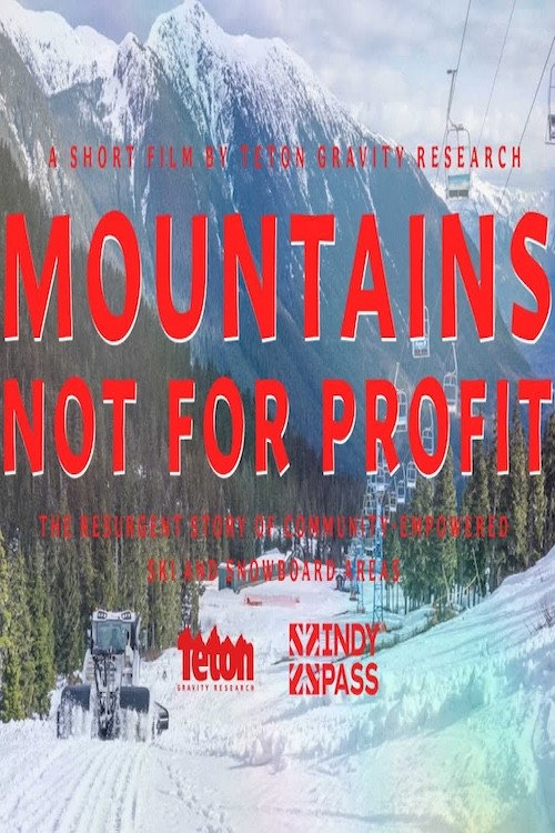 Mountains Not For Profit official trailer poster