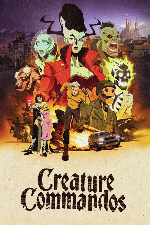 Creature Commandos official trailer poster