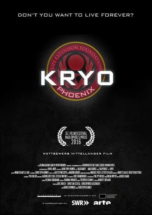 Kryo official trailer poster