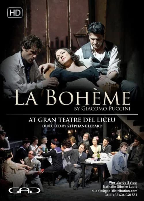 La bohème - Liceu official trailer poster