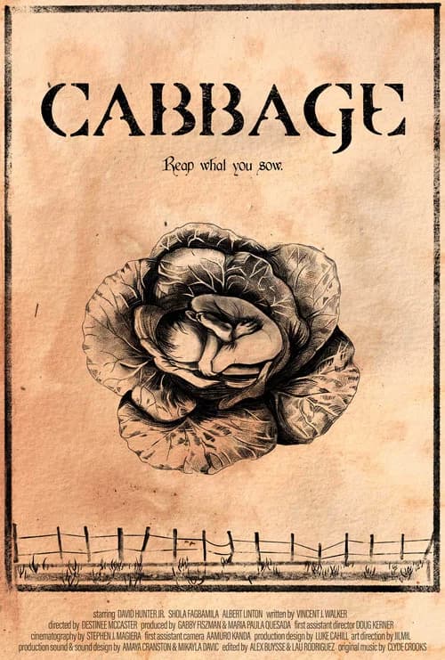 Cabbage official trailer poster