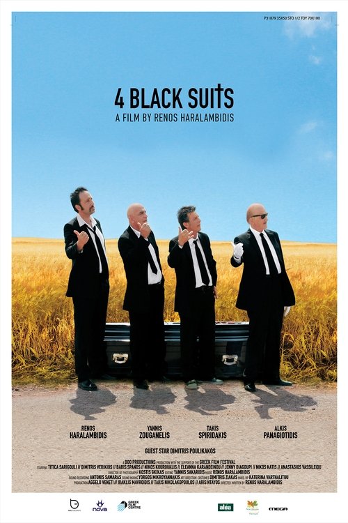 4 Black Suits official trailer poster