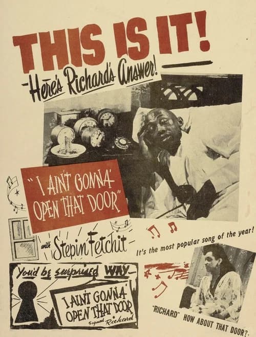 I Ain’t Gonna Open That Door official trailer poster