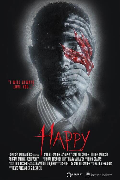 Happy official trailer poster