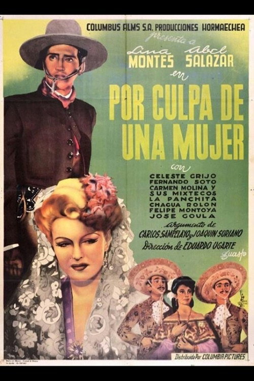 Por culpa de una mujer official trailer poster