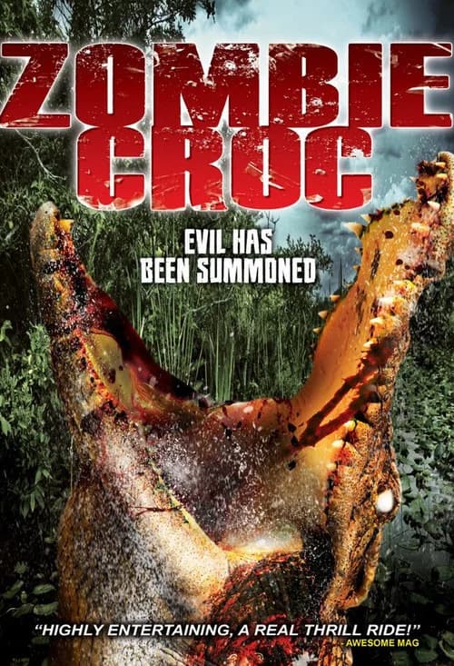 A Zombie Croc: Evil Has Been Summoned official trailer poster