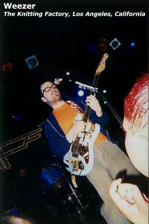 Weezer: Live Knitting Factory official trailer poster