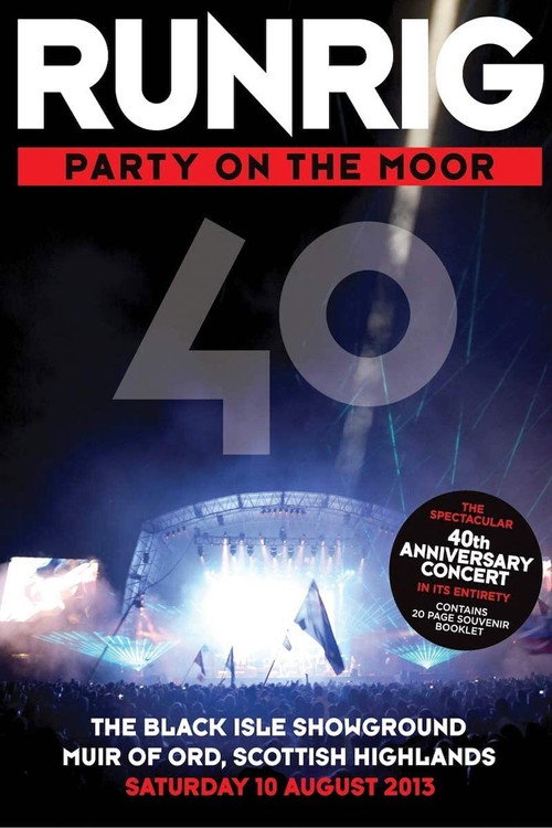 Runrig - Party on the Moor official trailer poster