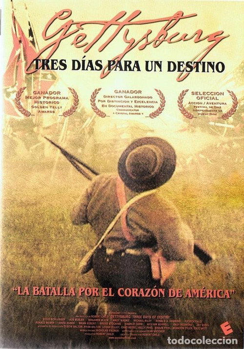 Gettysburg: Three Days of Destiny official trailer poster