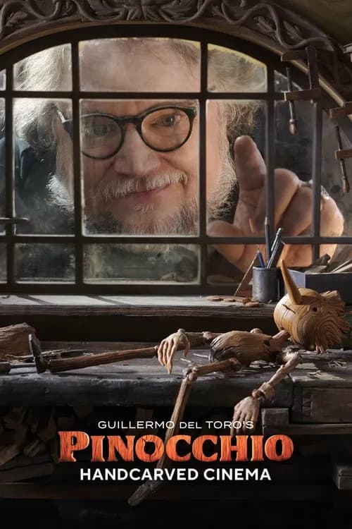 Guillermo del Toro's Pinocchio: Handcarved Cinema official trailer poster