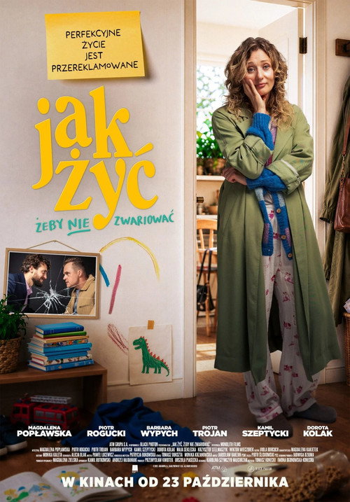 Jak żyć, żeby nie zwariować official trailer poster