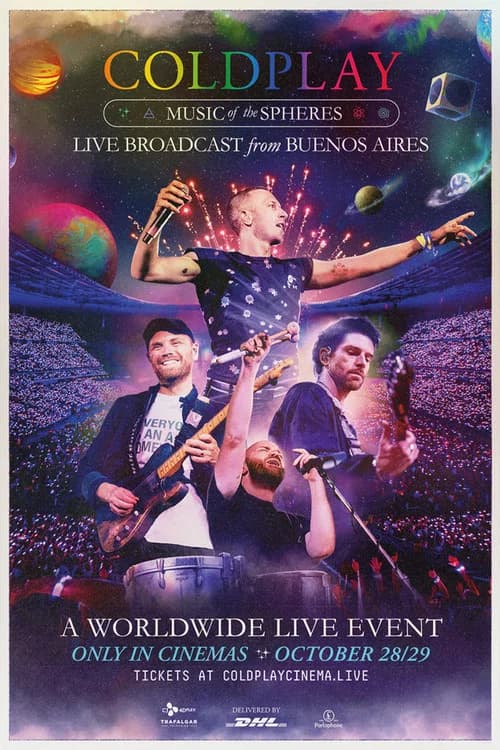 Coldplay: Music of the Spheres - Live Broadcast from Buenos Aires official trailer poster