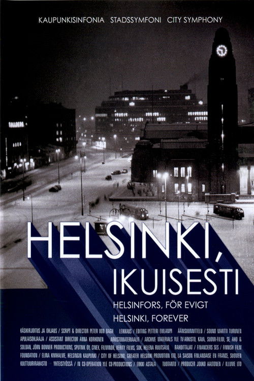 Helsinki, Forever official trailer poster