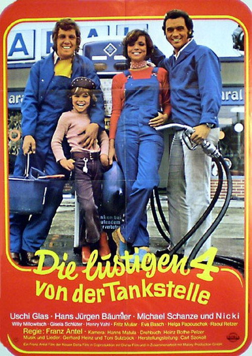 Die lustigen Vier von der Tankstelle official trailer poster