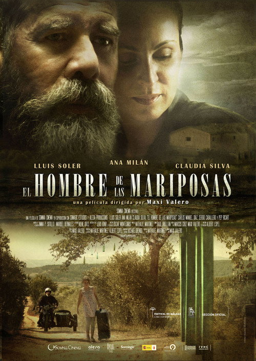 El hombre de las mariposas official trailer poster