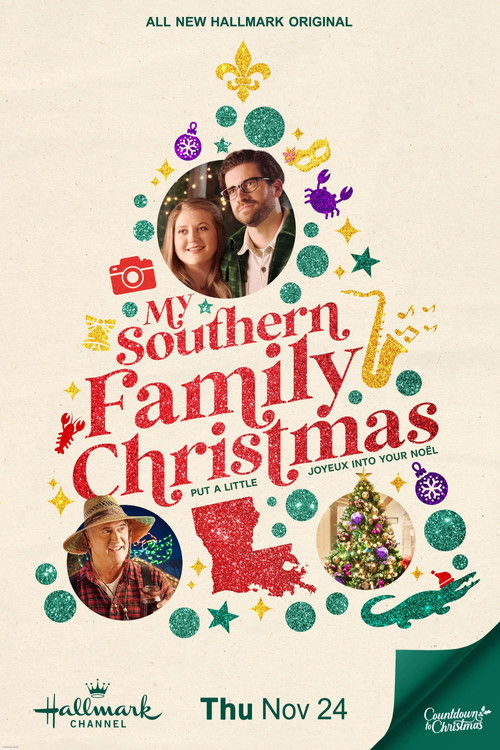 My Southern Family Christmas official trailer poster