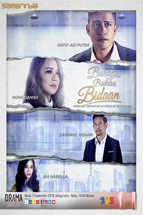 Bahagia Bukan Bidaan official trailer poster