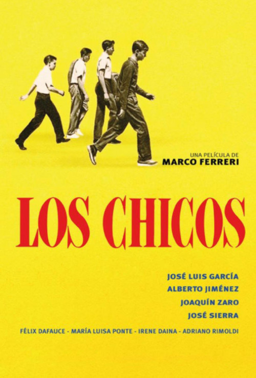 Los chicos official trailer poster