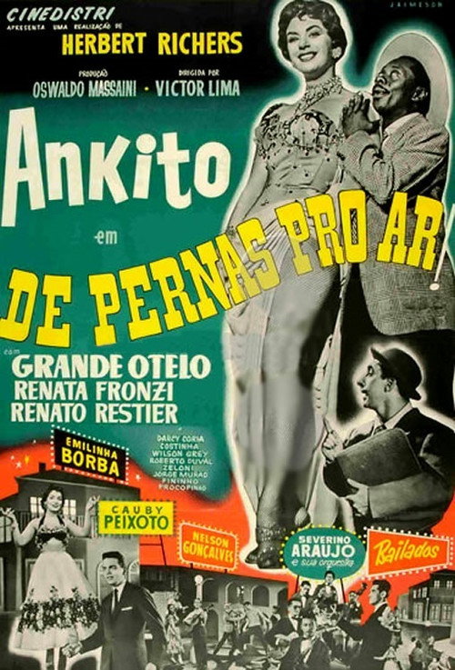 De Pernas Pro Ar official trailer poster