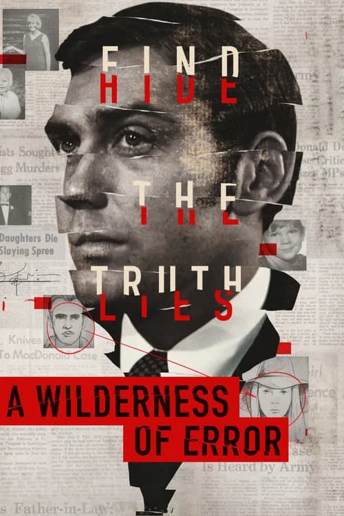 A Wilderness of Error official trailer poster