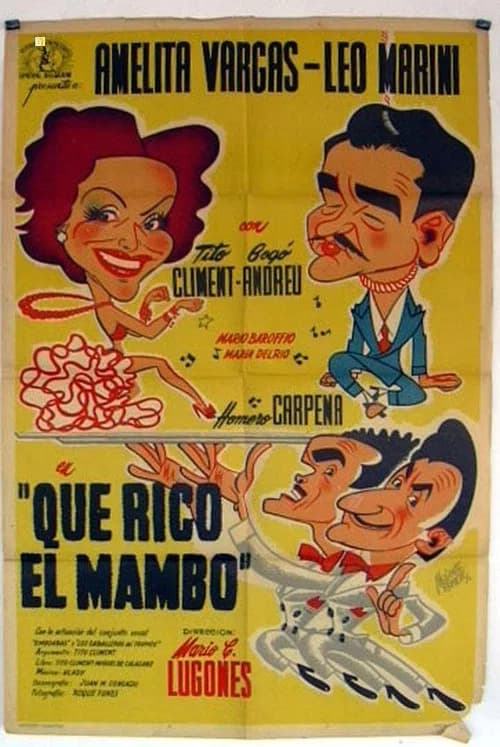 ¡Qué rico el mambo! official trailer poster