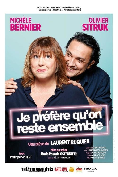 Je préfère qu'on reste ensemble official trailer poster
