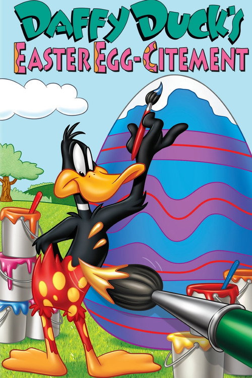 Daffy Duck's Easter Egg-Citement official trailer poster