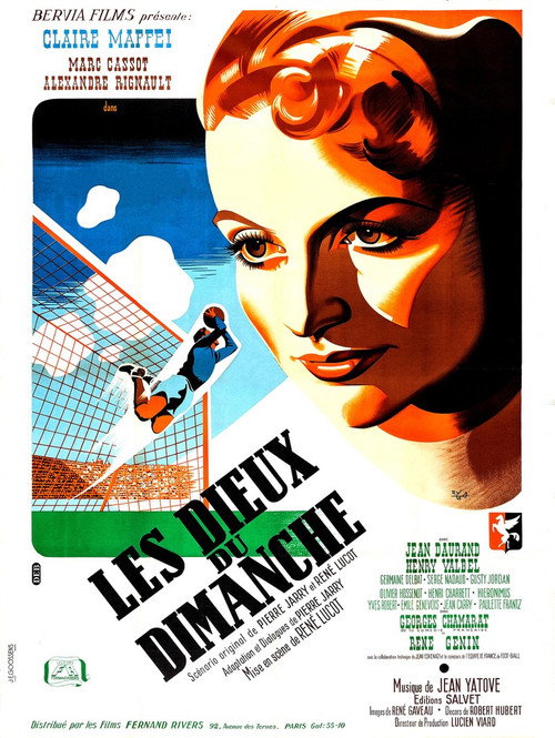 Les Dieux du dimanche official trailer poster