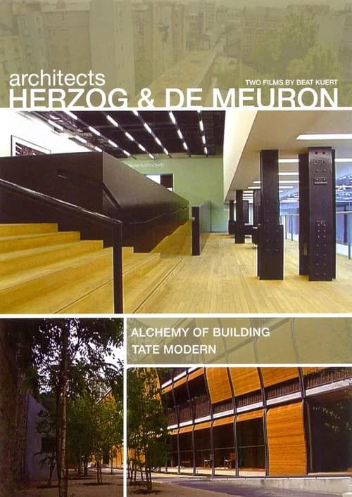 Architects Herzog and deMeuron: The Alchemy of Building & The Tate Modern official trailer poster
