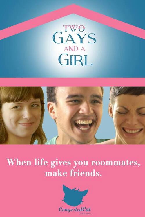 Two Gays and a Girl official trailer poster