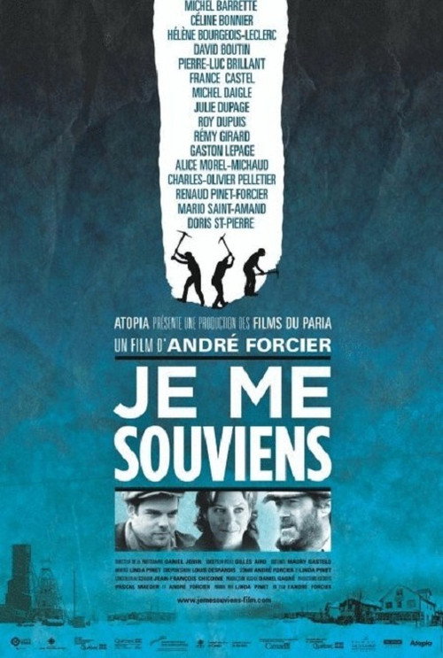 Je me souviens official trailer poster