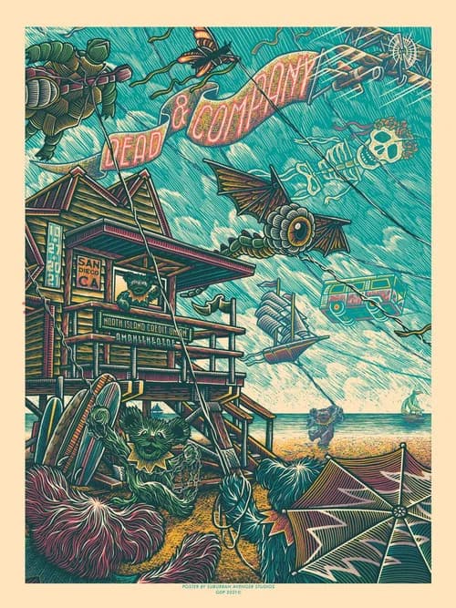 Dead & Company: 2021.10.27 - North Island Credit Union Amphitheatre - Chula Vista, CA official trailer poster