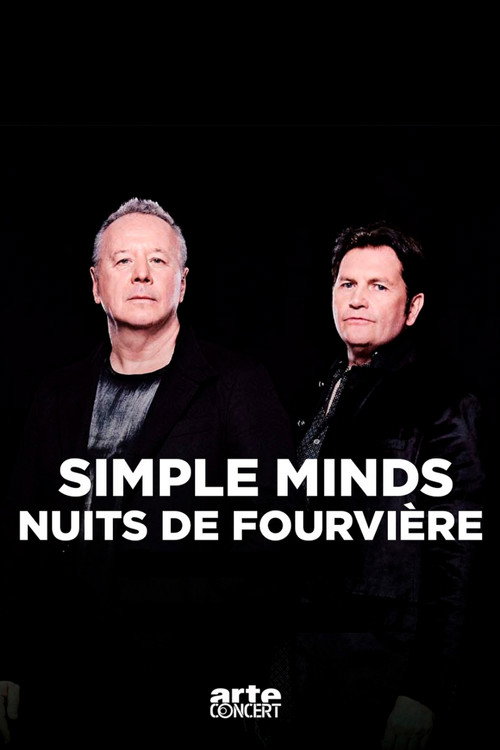 Simple Minds @ Nuits de Fourvière 2024 official trailer poster