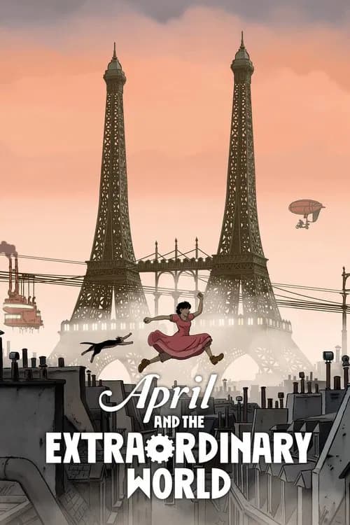 April and the Extraordinary World official trailer poster