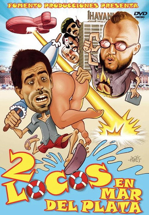 Two stooges in Mar del Plata official trailer poster