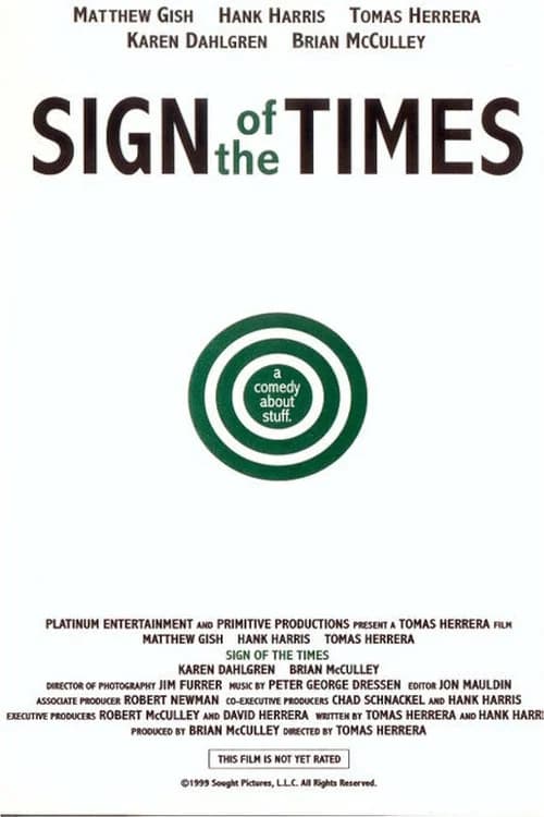 Sign of the Times official trailer poster