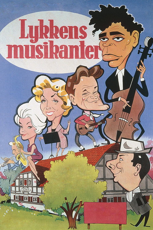 Lykkens musikanter official trailer poster