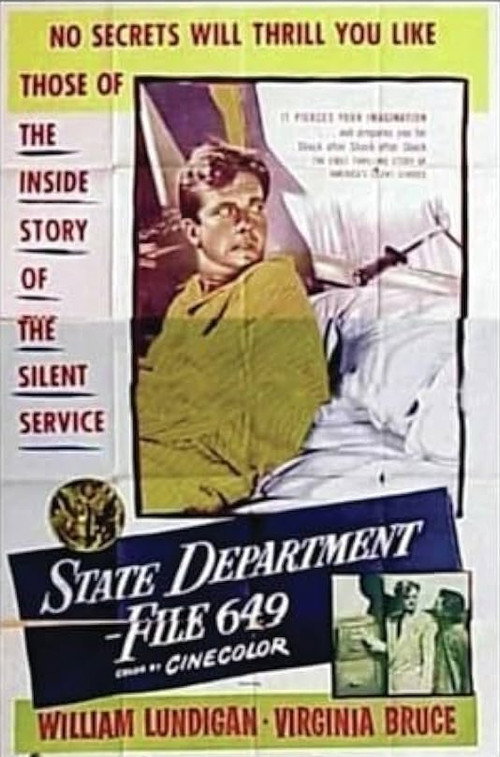 State Department: File 649 official trailer poster