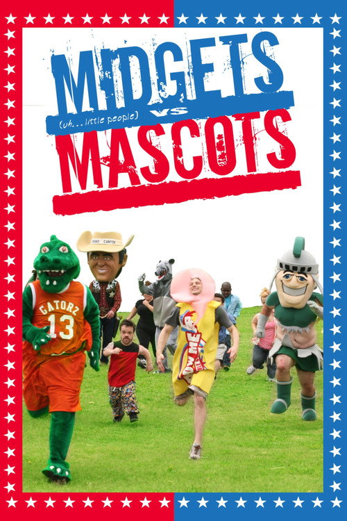 Midgets vs Mascots official trailer poster