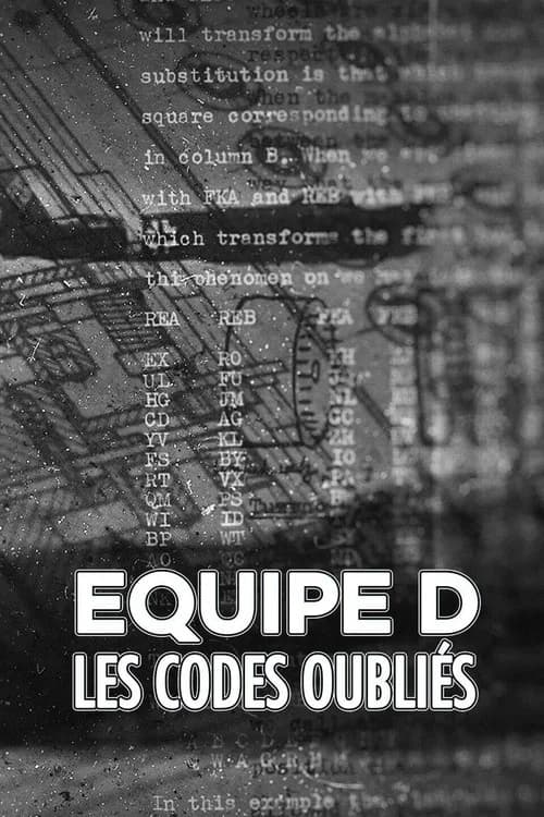 Equipo D: los códigos olvidados official trailer poster