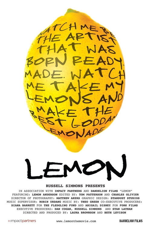 Lemon official trailer poster