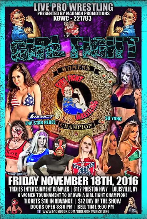 GirlFight 15: Kentucky official trailer poster